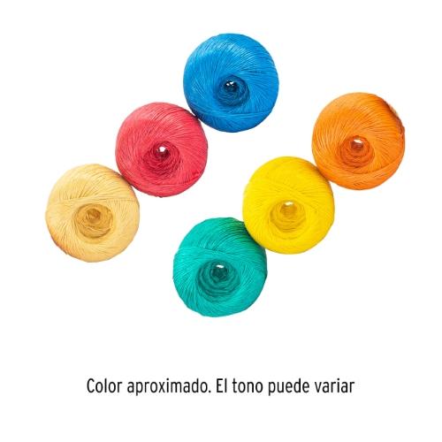 ROLLO DE RAFIA DE 410 M COLORES SURTIDOS CALIBRE 2.2 G/M PESO 900 GR