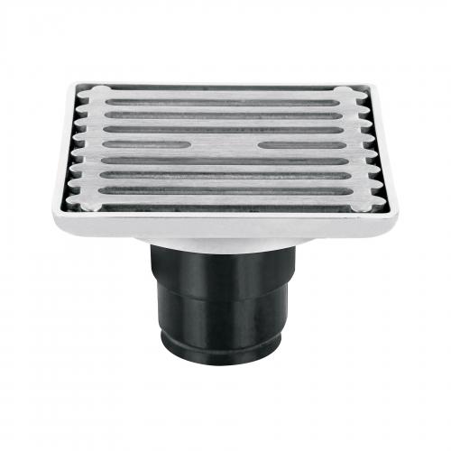 RESUMIDERO CUADRADO 4 Plg. X 4 Plg. ACERO INOXIDABLE AQUA