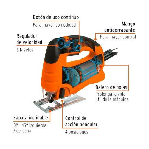SIERRA CALADORA 550W PROFESIONAL TRUPER