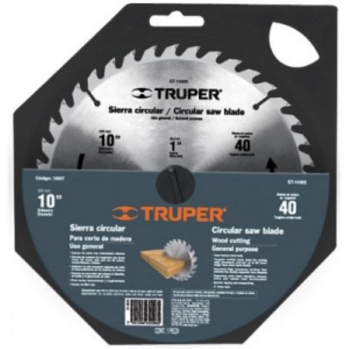 SIERRA P/MADERA 10" 1" 60D CIRCU TRUPER