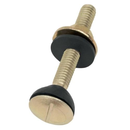 BOLSA CON 2 TORNILLOS 5/16 Plg. X 70 MM PARA TANQUE DE WC A BASE