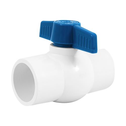 VALVULA DE ESFERA DE PVC 1 1/2 Plg. PARA CEMENTAR FOSET