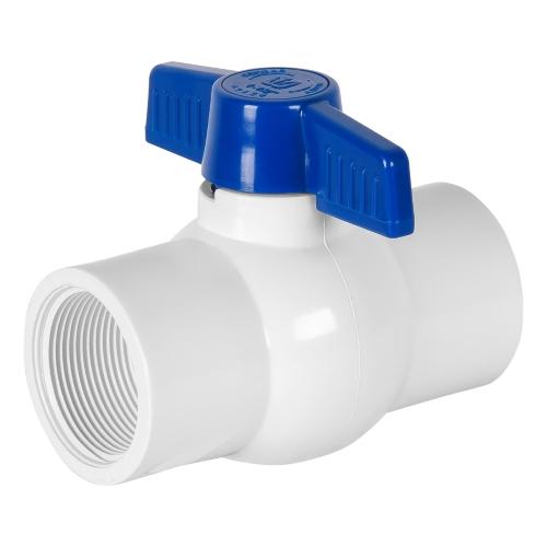 VALVULA ESFERA DE PVC 1-1/2 Plg. ROSCABLE FOSET