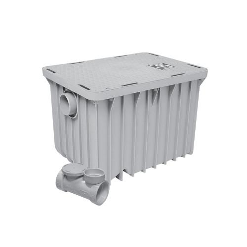 TRAMPA DE GRASA DE 20 GPM.(GALONES) C/SAL.2" POLIETILENO