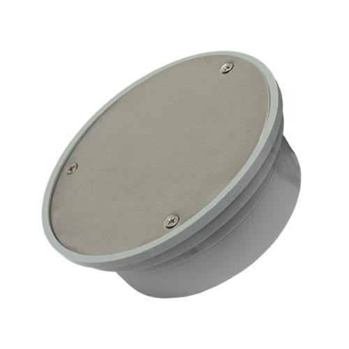 COLADERA REDONDA 4"TAPA ACERO INOX COFLE