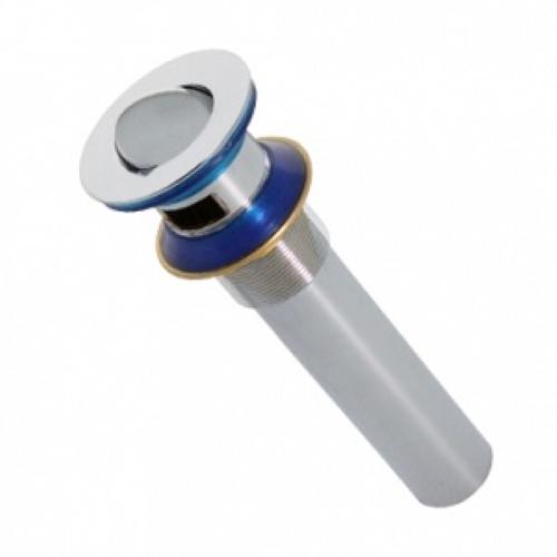 CONTRA P/LAVABO CROMADA TAPON GIRATORIO