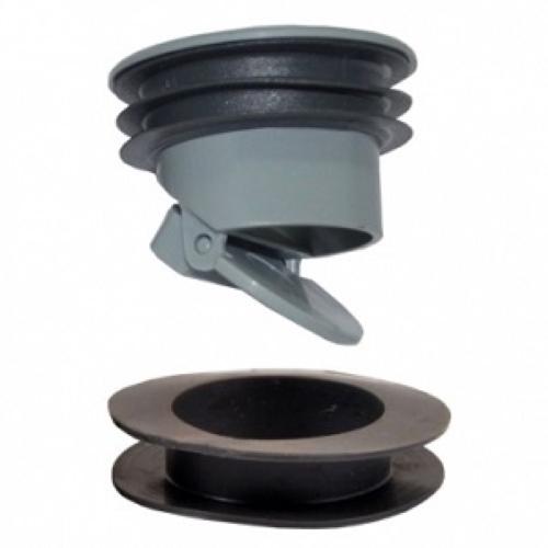 VALVULA P/COLADERA ANTI OLORES GRIS COFL