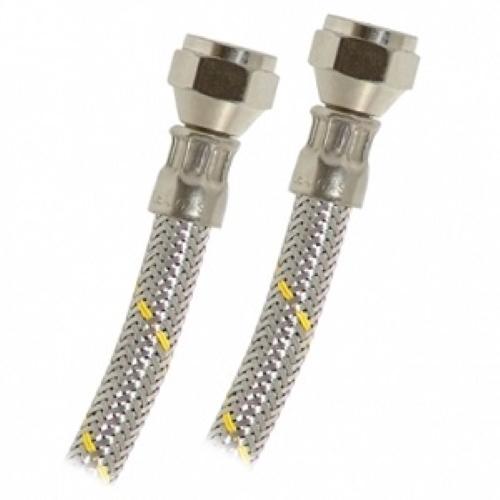 MANGUERA PARA GAS 2.50MT 3/8 ACERO INOXIDABLE.COFLE