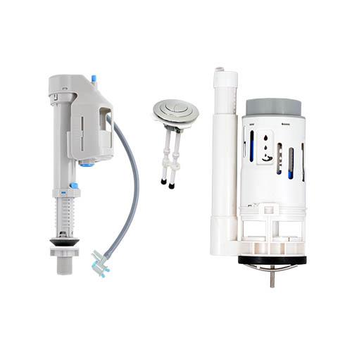 VALVULA DE DESCARGA BOTON 2" DUAL COFLEX