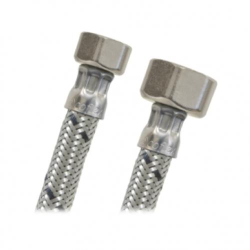 COFLEX ACE. INOX.P/LAVABO/FREG.40CM