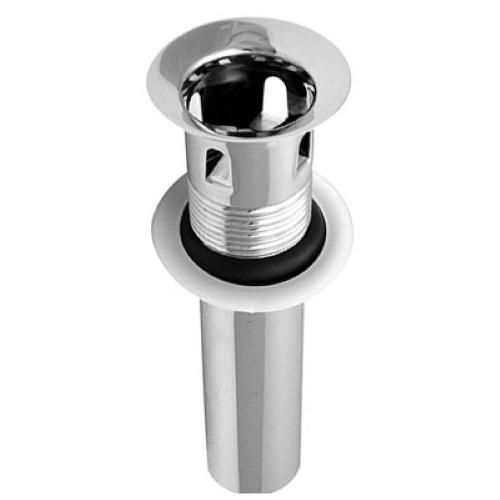 CONTRA P/LAVABO LATON CROMADA C/REBOSAD