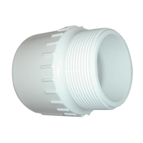 ADAPTADOR MACHO PVC 1  CEDULA 40