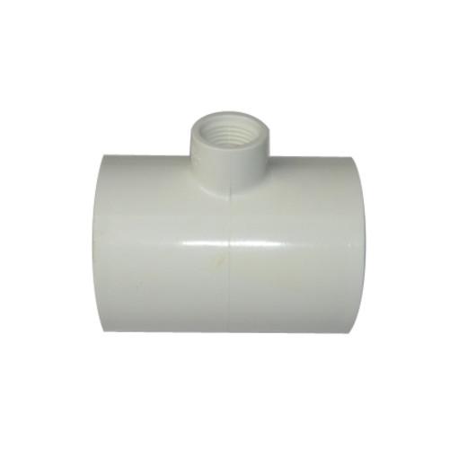 TEE PVC REDUCCION ROSCA CENTRO 2 X 1/2 CEDULA 40