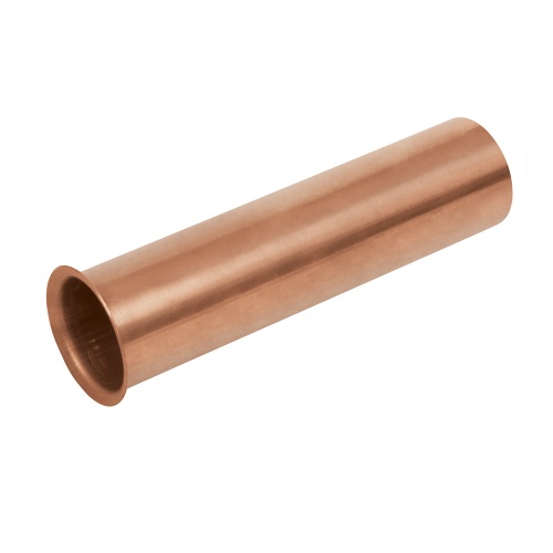CASQUILLO DE COBRE PARA CONTRACANASTA FREGADERO 15 CM 1-1/2 Plg.