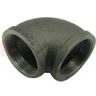 CODO FO.NEGRO ROSCABLE 2 X 90° CEDULA 40