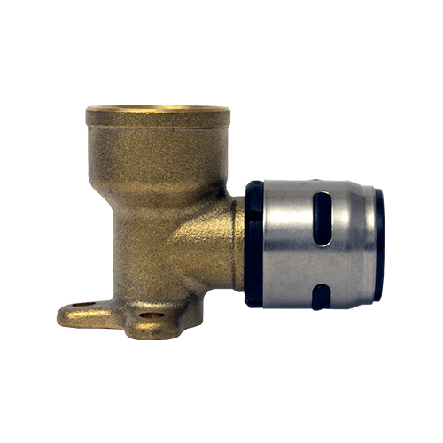 CODO HEMBRA CON SOPORTE 3/4 X 3/4 FNPT CR PEX COFLEX