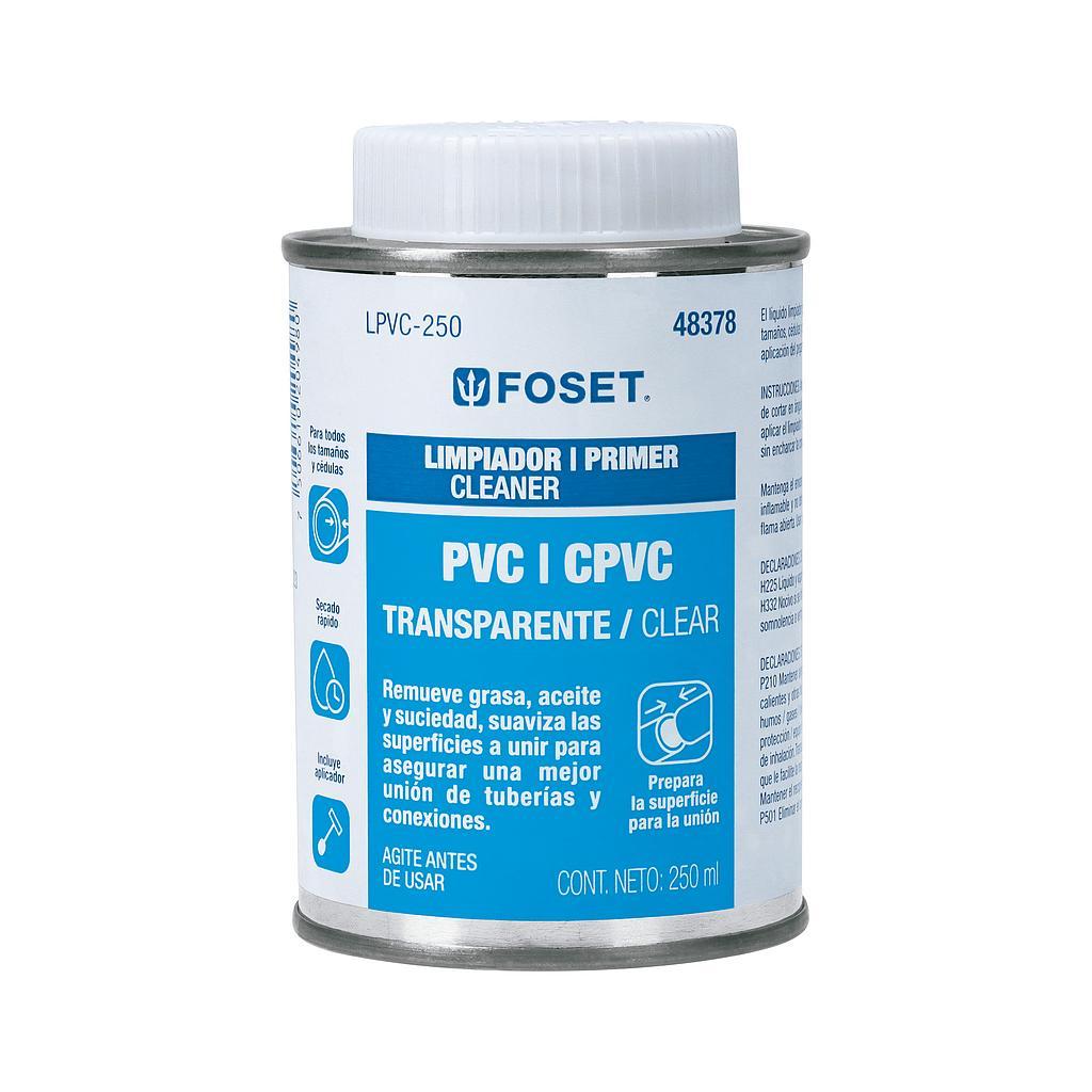LIMPIADOR PARA PVC Y CPVC LATA 250ML FOSET