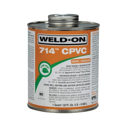 PEGAMENTO P/CPVC 714 1 LITRO WELD-ON