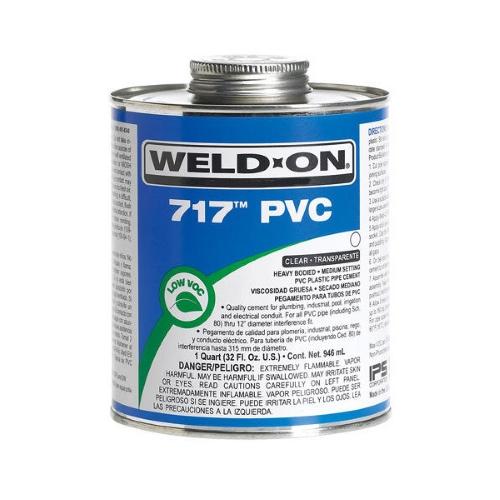 PEGAMENTO P/PVC 717 1 LITRO WELD-ON