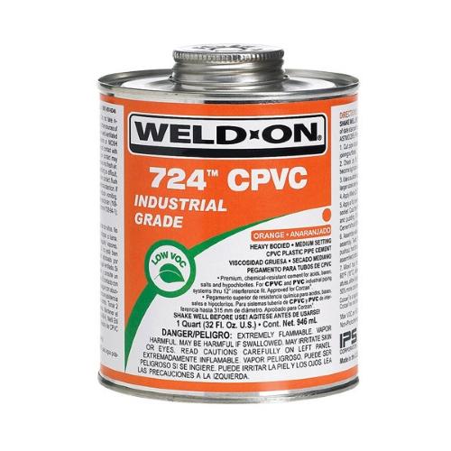 PEGAMENTO P/PVC-CPVC 724 1/2L WELD-ON