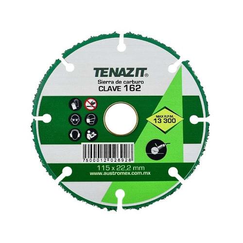 SIERRA DE CARBURO 41/2 P/MADERA TENAZIT