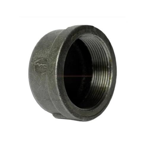TAPON HEMBRA FO.NEGRO ROSCABLE 1/2 CEDULA 40