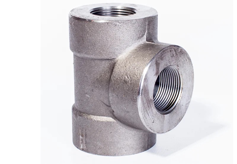 TEE ACERO ROSCABLE 11/2 CEDULA 80 3000 LBS