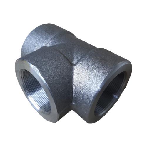 TEE ACERO ROSCABLE 2 CEDULA 80 3000 LBS