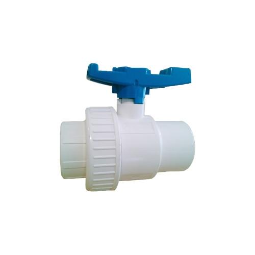 VALVULA UNION SENCILLA CEMENTAR 2 LD PVC CEDULA 40