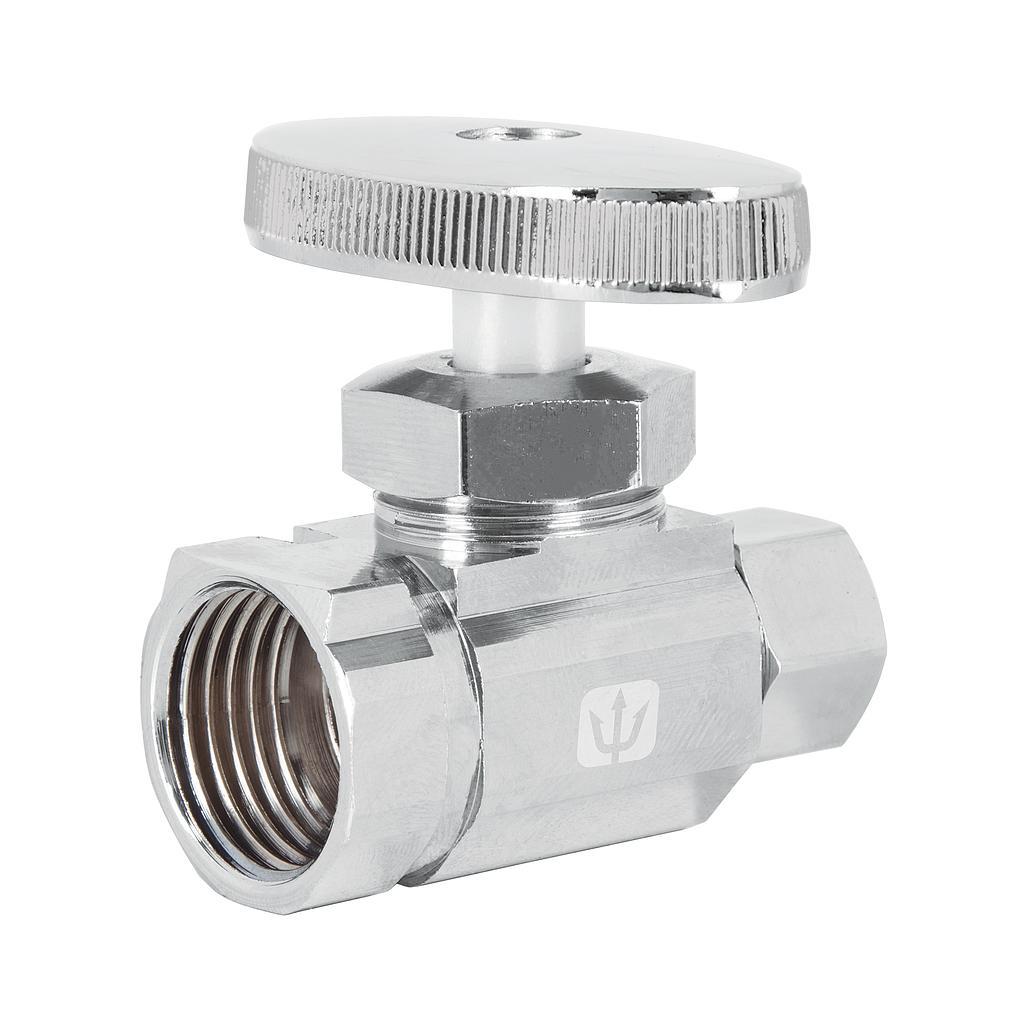 LLAVE ANGULAR RECTA 1/2 X 3/8 Plg. MULTIVUELTA BARRILITO FOSET