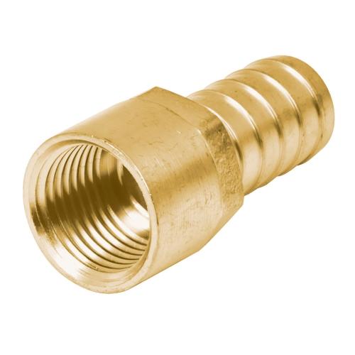 ADAPTADOR HEMBRA DE LATON 3/4 Plg. PARA MANGUERA FOSET