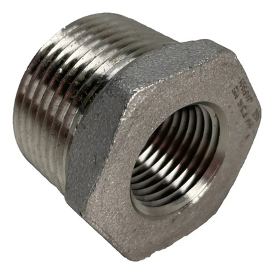 REDUCCION BUSHING ACERO ROSCABLE 1 X 3/8  CEDULA 80 3000LBS