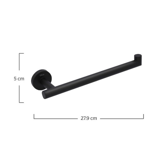 TOALLERO DE ARGOLLA NEGRA 1103.2 DICA