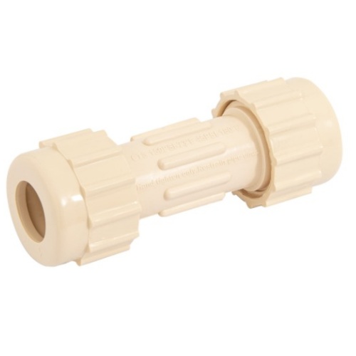 COPLE DE COMPRESION CPVC DE 1/2 Plg. FOSET