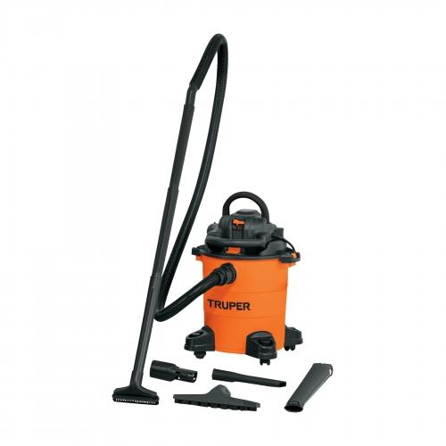 ASPIRADORA/SOPLADORA DE SÓLIDOS Y LÍQUIDOS 5 GAL, PLÁSTICA TRUPER