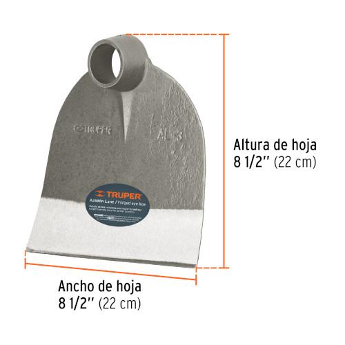 AZADON LANE SIN MANGO HOJA 81/2" TRUPER