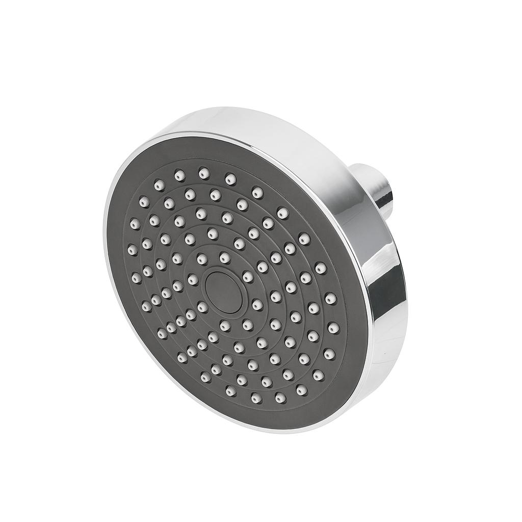 REGADERA REDONDA DE ABS 4-1/4 Plg. SIN BRAZO FOSET BASIC