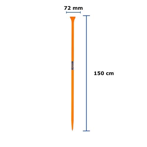 BARRETA DE PUNTA 1"X150 MTS TRUPER (BAP-150)