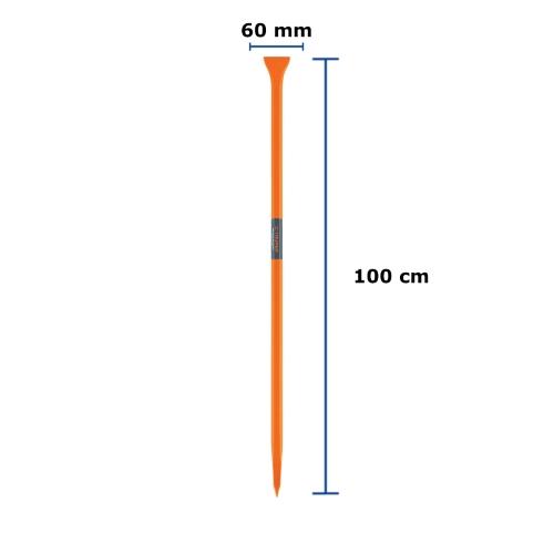 BARRETA DE PUNTA 7/8"X100 CM TRUPER