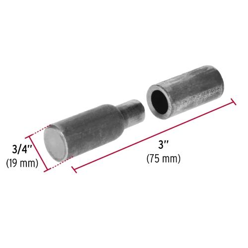 BISAGRA TUBULAR SOLDABLE DE 3/4 Plg. HERMEX