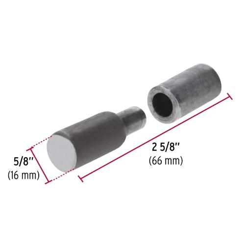 BISAGRA TUBULAR SOLDABLE DE 5/8 Plg. HERMEX