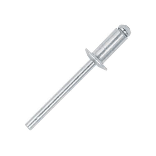 BOLSA CON 50 REMACHES 1/8 Plg. X 3/8 Plg. DE ALUMINIO ALA 1/4
