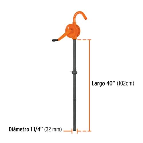 BOMBA MANUAL DE EXTRACCION 28LTS TRUPER
