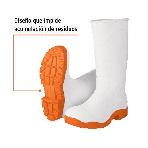BOTA DE HULE BLANCA # 29 SANITARIA TRUPE