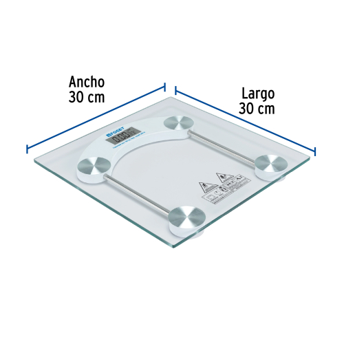 BASCULA DIGITAL 180KG PARA BAÑO FOSET