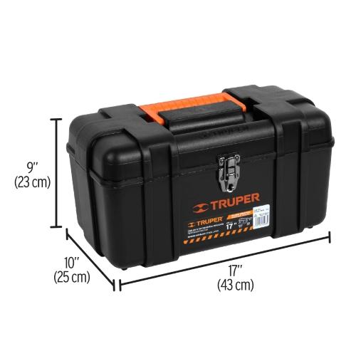 CAJA HERRAMIENTA BROCHE METALICO TRUPER (CHP-17X)