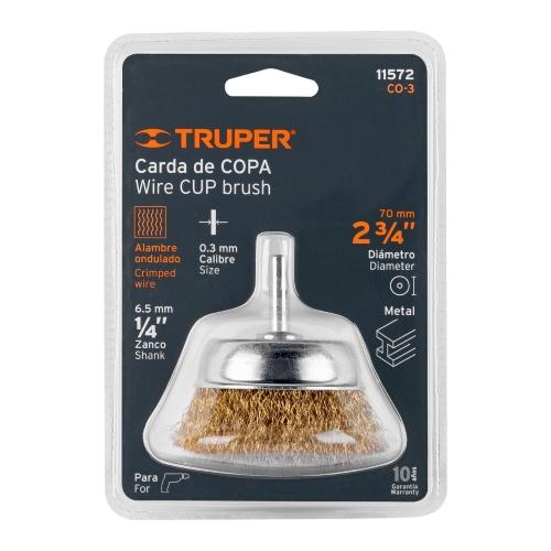 CARDA COPA P/TALADRO 23/4"ZANCO 1/4TRUPE