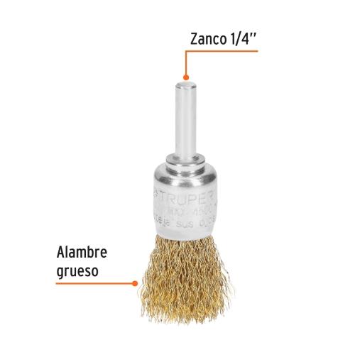 CARDA DE COPA 3/4" PARA TALADRO TRUPER