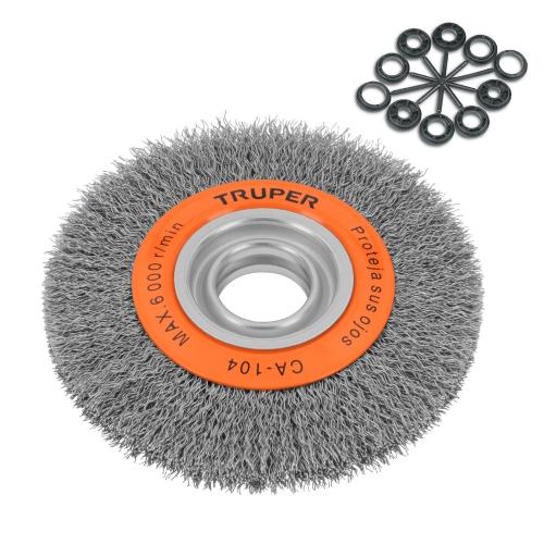 CARDA P/ESMERIL DIAM 6" ANCHO 3/4" TRUPE