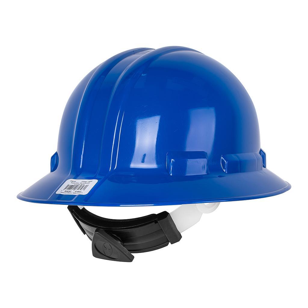 CASCO DE SEGURIDAD AZUL ALA ANCHA TRUPER